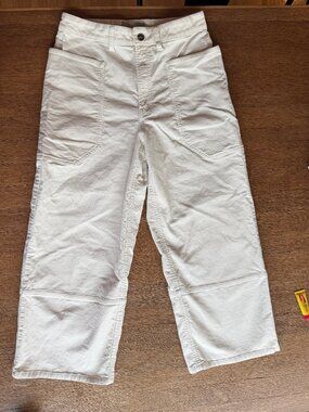 Everlane cream small wale Cords